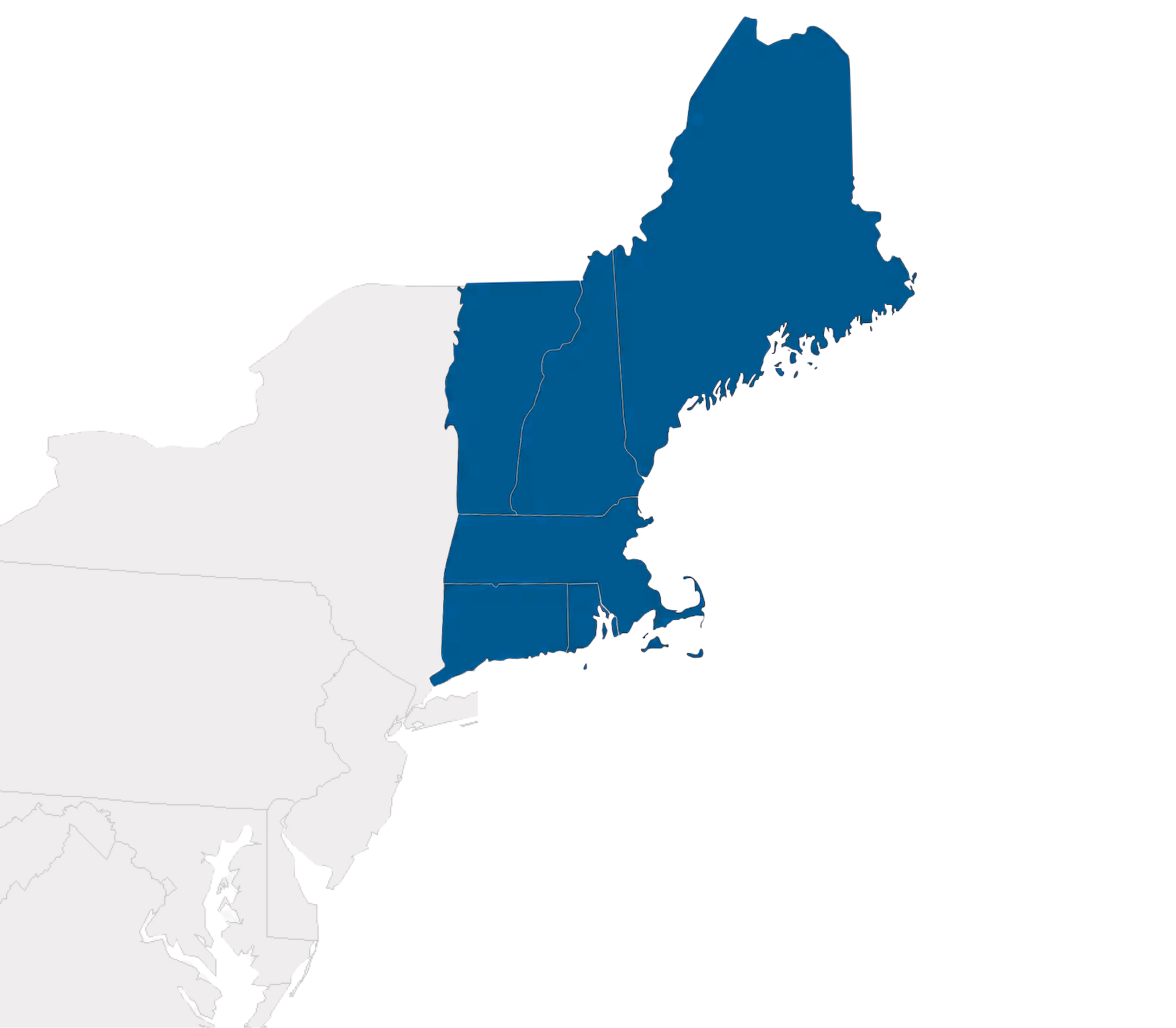 New England Region Map